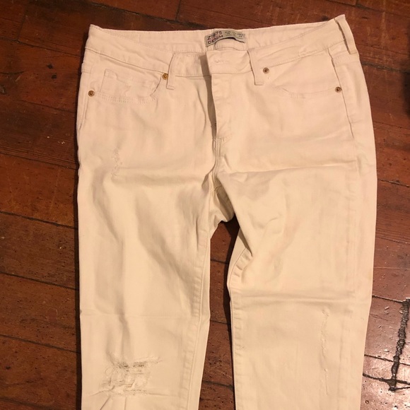 White skinny denim jeans - Picture 1 of 4